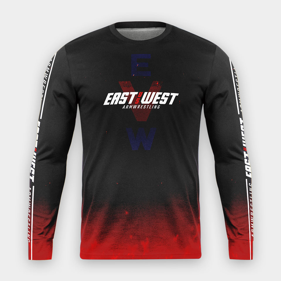 EvW17 Black Long Sleeve Front