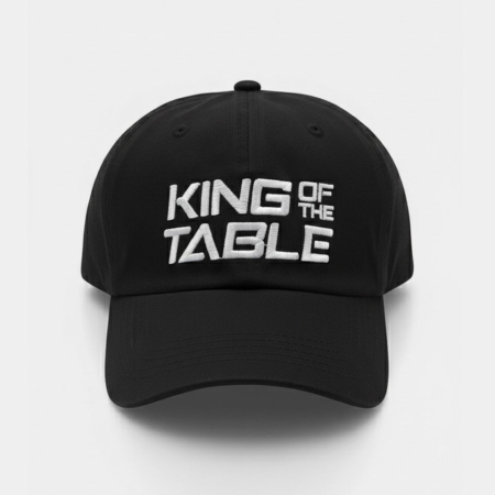 King of the Table Cap Front
