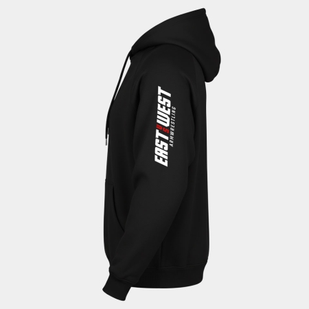 EvW Black Hoodie Left