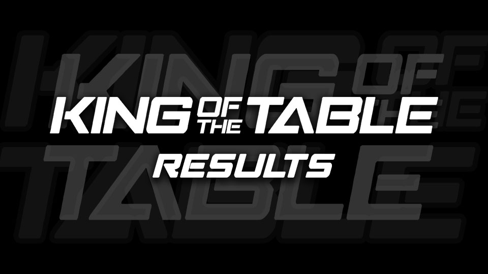King of the Table Results